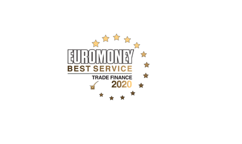 Euromoney 2020 Best Service Logo Euromoney 2020 Best Service Logo